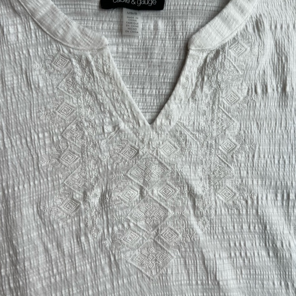 Embroidered Top